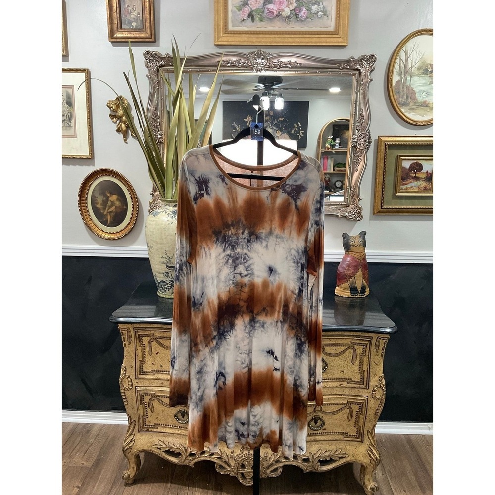 159- Natural Life Tie-Dye Dress